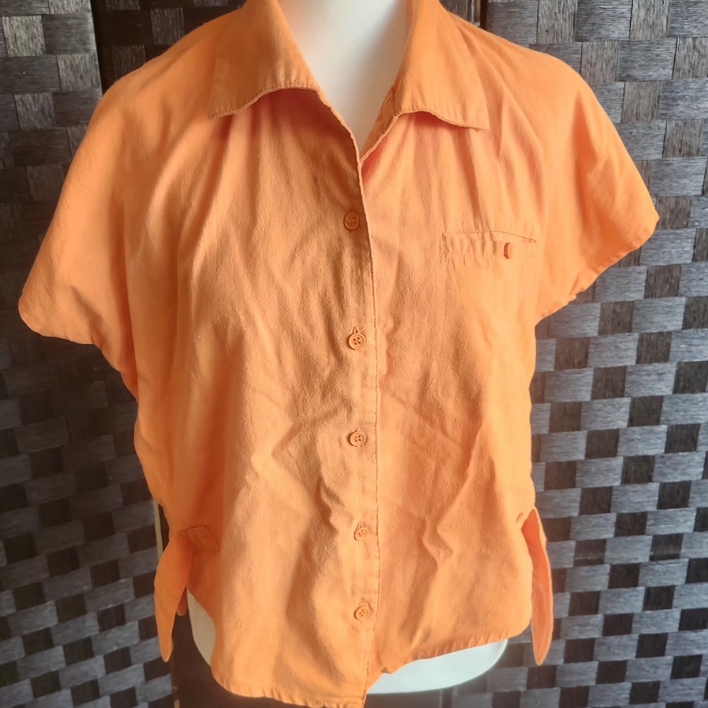 Gitano Vibrant Orange Shirt